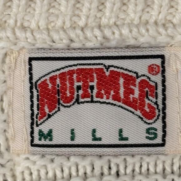 Vintage 80’s 90's Nutmeg Mills NFL New Orleans Saints Sweater Cotton Size XXL - Picture 6 of 7
